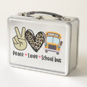 Vrede, liefde, schoolbus (Voorkant)