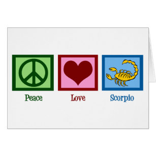 Vrede Liefde Schorpioen Kaart