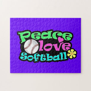 Vrede, liefde, Softball Legpuzzel