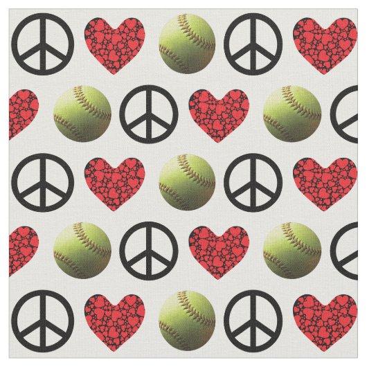 Vrede, liefde, softwareontwerp stof (Close Up)