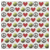 Vrede, liefde, softwareontwerp stof (Swatch)