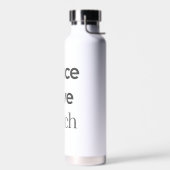 Vrede Liefde Strandliefhebber | Premium Moderne St Waterfles (Links)