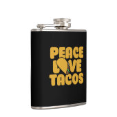 Vrede liefde tacos heupfles (Rechts)