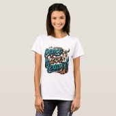 Vrede Liefde Texas T-shirt (Voorkant volledig)
