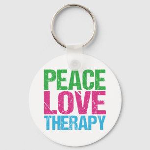 Vrede Liefde Therapie Sleutelhanger