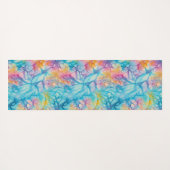 Vrede Liefde Tie-Dye Yogamat (Achterkant (horizontaal))