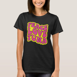 Vrede Liefde Tonijn Vist T-shirt