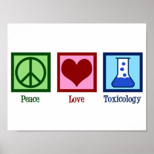 Vrede Liefde Toxicologie Poster
