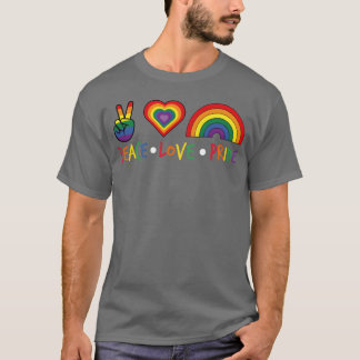 Vrede Liefde Trots jongen T-shirt