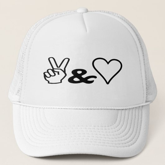 Vrede & Liefde Trucker Pet (Voorkant)