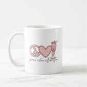 Vrede Liefde Valentijn, Retro Milkshake Koffiemok (Links)