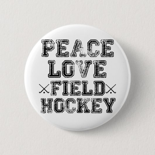 Vrede, liefde, veldsleutel ronde button 5,7 cm (Voorkant)