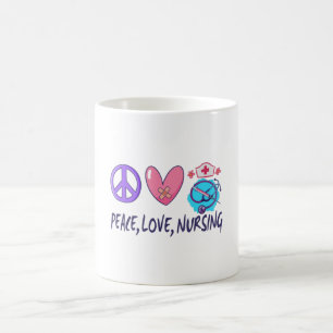 Vrede Liefde Verpleging Koffiemok