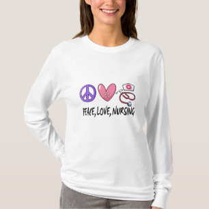 Vrede Liefde Verpleging T-shirt