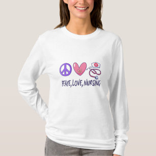 Vrede Liefde Verpleging T-shirt