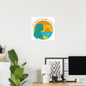 Vrede & Liefde Vibes Poster (Thuiskantoor)