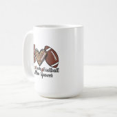 Vrede, Liefde, Voetbal Koffiemok (Voorkant links)