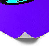 Vrede, liefde, Voetbal; Retro Poster (Hoek)