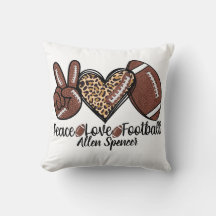 Vrede, Liefde, Voetbal Worp Kussen