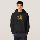 Vrede - Liefde - Volleyball Lovers Netball-spelers Hoodie (Voorkant volledig)