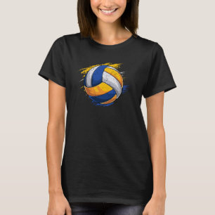 Vrede - Liefde - Volleyball Lovers Netball-spelers T-shirt