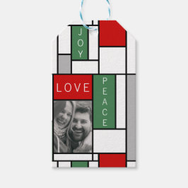 Vrede, liefde, vreugde cadeaulabel