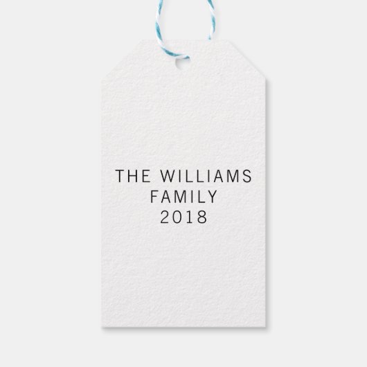 Vrede, liefde, vreugde cadeaulabel (Achterkant)