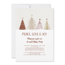 Vrede Liefde Vreugde Elegant Feestelijke Feest Par