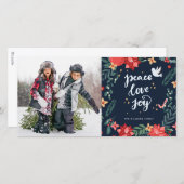 Vrede Liefde Vreugde | Foto Kerstkaart (Voorkant / Achterkant)