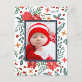 Vrede Liefde Vreugde | Foto Kerstkaart Feestdagenkaart (Voorkant)