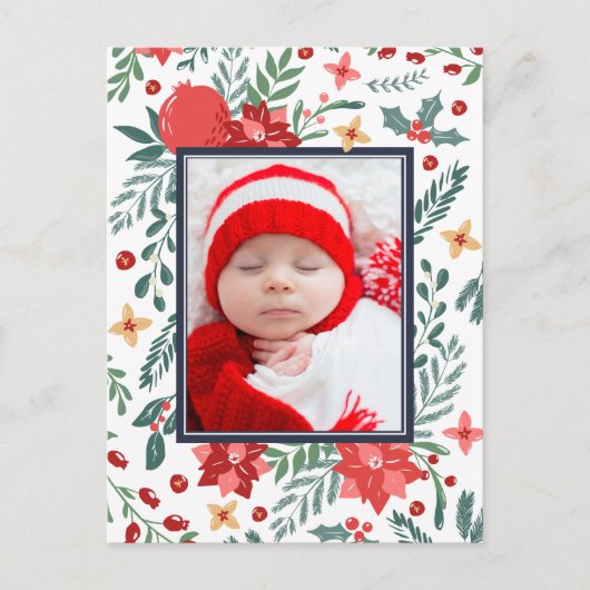 Vrede Liefde Vreugde | Foto Kerstkaart Feestdagenkaart (Voorkant)