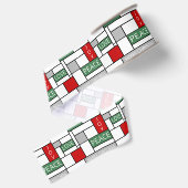 Vrede, liefde, vreugde grosgrain lint (Achterkant)