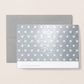 VREDE+LIEFDE+VREUGDE. Luxe Christmas Corporate Folie Kaarten (Met envelop)