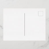 Vrede Liefde Vreugde moderne foto Folie Feestdagen Briefkaart (Achterkant)