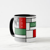 Vrede, liefde, vreugde mok (Voorkant links)