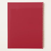 Vrede Liefde Vreugde Vakantie Kerstmis Familie Fot Planner (Achterkant)