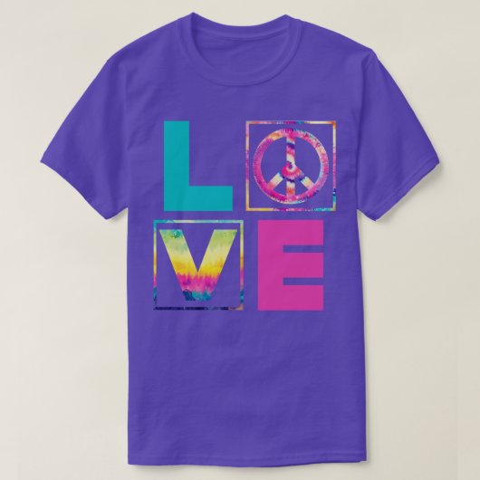 Vrede Liefde Vriendelijkheid Vredesbord T-shirt (Design voorkant)
