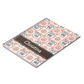 Vrede Liefde Wegreis Spiraal Notebook Journaal Notitieboek (Linkerzijde)