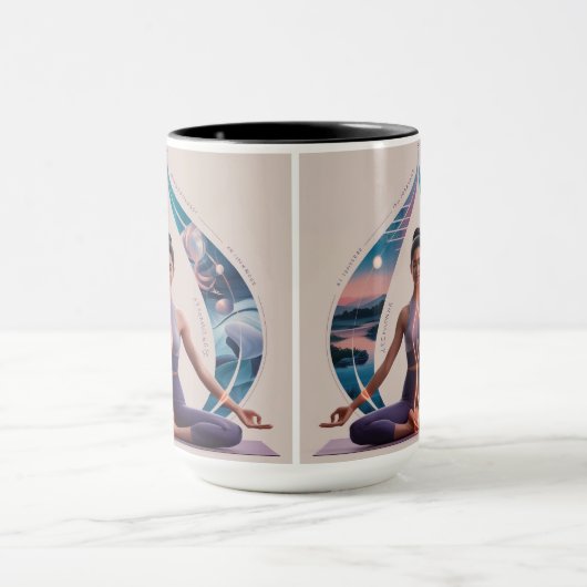 Vrede, Liefde, Yoga" Mok (Midden)