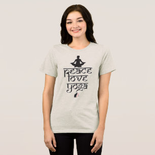 Vrede Liefde Yoga T-Shirt