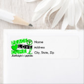 Vrede Liefdesgenezing Non-Hodgkin-lymfoom Etiket (Insitu)