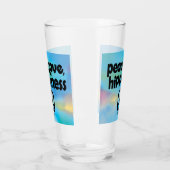 Vrede, liefdesliefhebbendheid glas (Links)