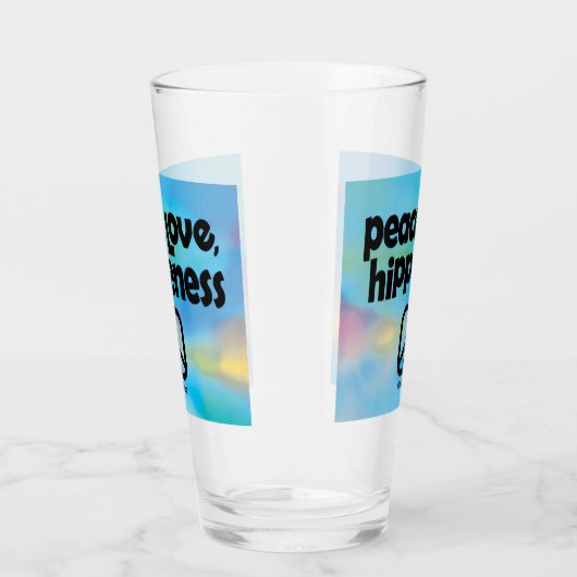 Vrede, liefdesliefhebbendheid glas (Links)