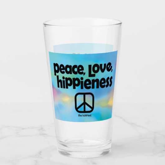 Vrede, liefdesliefhebbendheid glas (Voorkant)