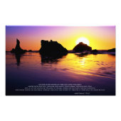 Vrede - Matthew 6: 19-21 Foto Afdruk (Voorkant)