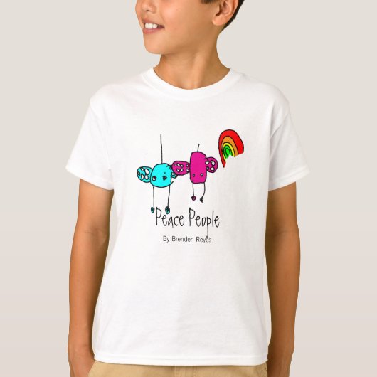 Vrede mensen t-shirt (Voorkant)