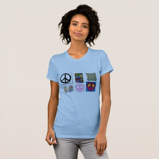 Vrede mensen! t-shirt (Voorkant volledig)