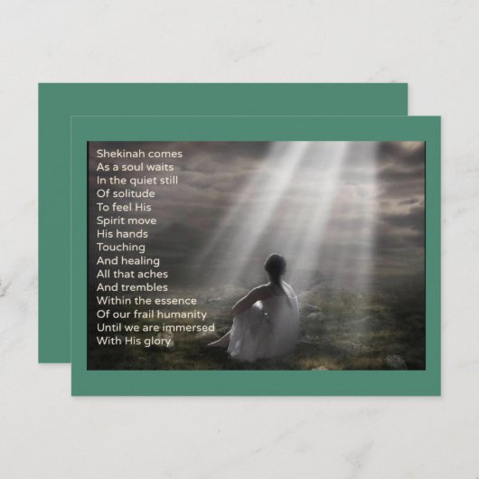 Vrede met God Briefkaart (Voorkant / Achterkant)