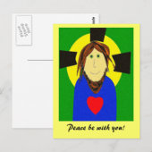 Vrede met jou briefkaart (Voorkant / Achterkant)