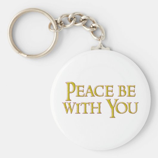 Vrede met jou sleutelhanger (Voorkant)